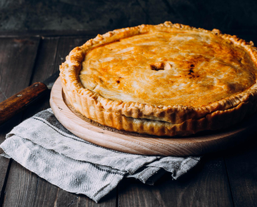 Рецепт пирога с мясом и грибами