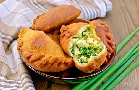 Пироги с зеленым луком и яйцом - рецепт