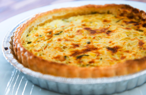 Киш с капустой и яйцом рецепт в духовке