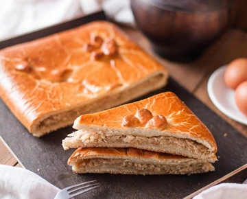 Рецепт дрожжевого пирога с курицей
