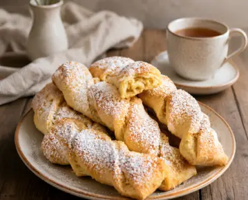 Витушки с творогом рецепт