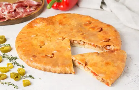 Осетинский пирог мясо барбекю