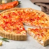 Пирог с рыбой и креветками 