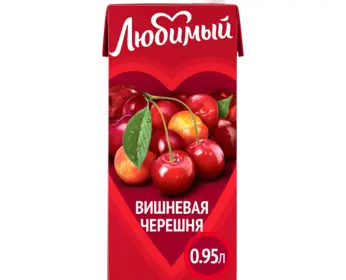 Сок вишневый 950мл.
