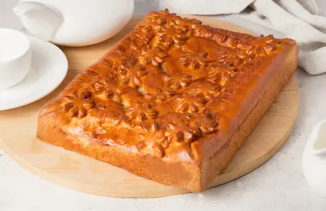 Пирог мясо-капустный 700 гр