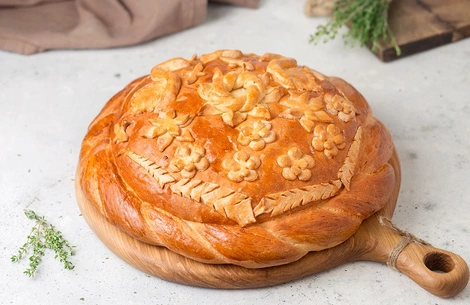 Праздничный каравай