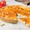 Пирог с брынзой и томатами 