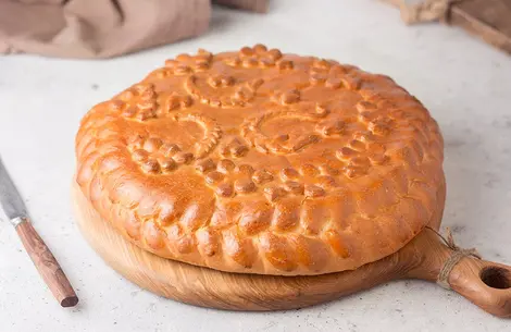 Пирог с черникой 950 гр