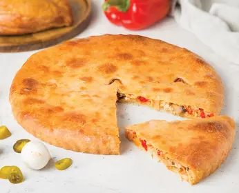 Осетинский пирог курица барбекю 