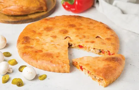 Осетинский пирог курица барбекю