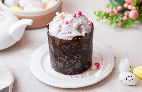 Кулич творожный  370гр