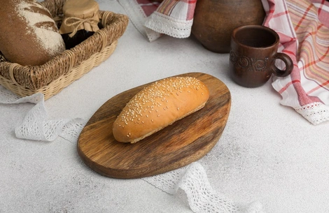 Булочка банкетная с кунжутом 100 гр